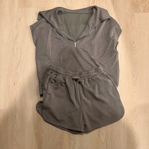 Casual Taupe Lounge Set